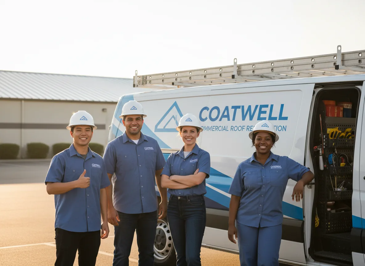 Commercial roof coating company in Bristow, VA